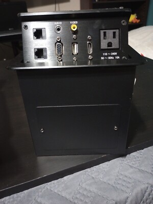 Zeshan Desktop Power Outlet Pop up Connectivity Box