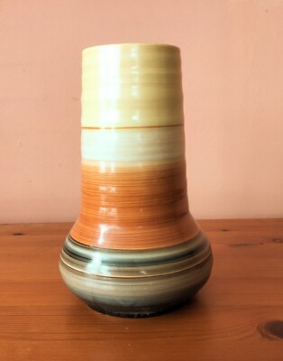 Große Shelley Harmony 30er Jahre Zwiebelvase 6,5 cm hoch Nr: 974 sehr guter Zustand