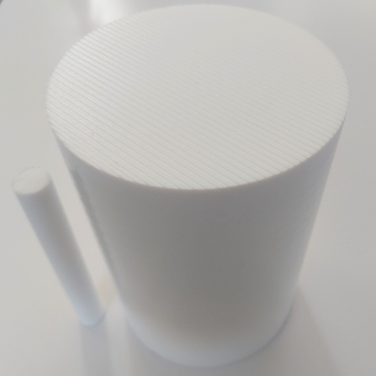 Asta In Teflon PTFE - Diametro 6 Mm, Lunghezza 1 Metro, Naturale, Resistente Fino A 260°C - Foto 7