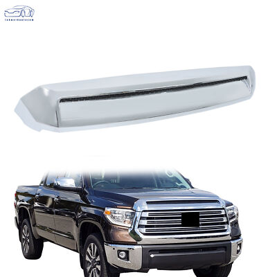 Chrome Front Upper Hood Bulge Molding Grille Trim For Toyota Tundra 2014-2021 - Ylwspeed20