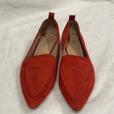 Franco Sarto Women's Newbocca Loafer Suede Size 6M