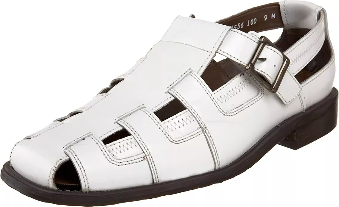 White stacy sales adams sandals
