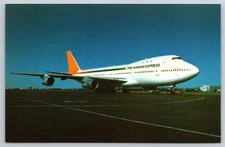 Airplane Postcard The Hawaii Express Airlines Airways Boeing 747 FZ22