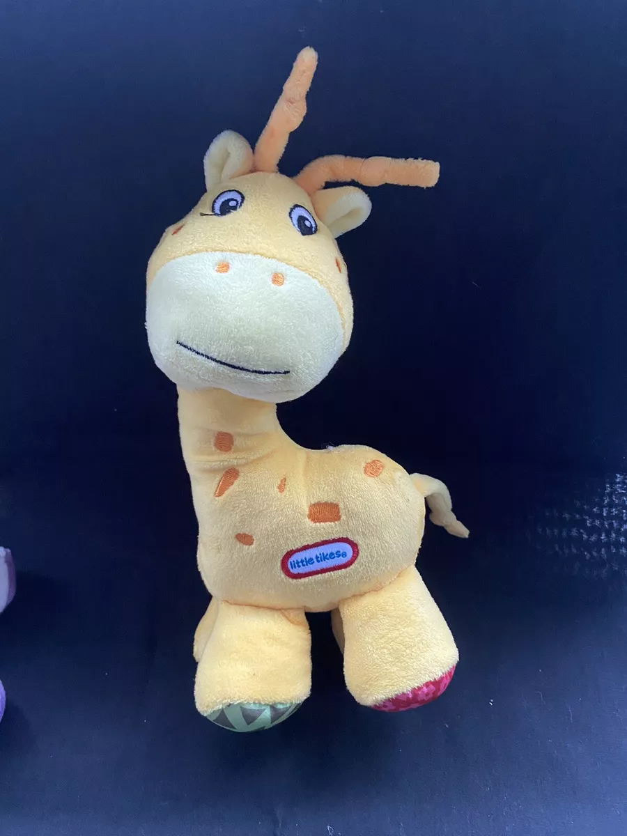 Little Tikes Yellow Giraffe Musical Comforter Plush Soft Toy