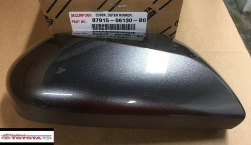OEM TOYOTA CAMRY OUTER MIRROR COVER PASSENGER SIDE PREDAWN GRAY FITS 2018-2024
