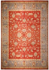 9x12' Lovely Quality Ziglar Chobi Peshawar Rug #PIX-15128