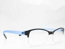Swissflex SFR-M Black Blue Unisex Eyeglasses ...