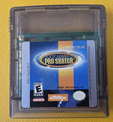 Tony Hawk's Pro Skater (2000) Nintendo Gameboy Color Tested And Working