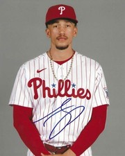 Signed 8x10 ALEX MCFARLANE  Philadelphia Phillies Autographed photo - w/COA
