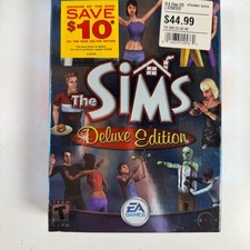 The Sims Deluxe Edition PC Video Game Life Simulation Maxis EA