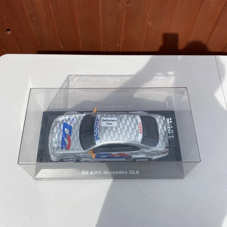 D2 AMG MERCEDES CLK MODELO COCHE 1/12 Estuche CARSON COLECCIONISTAS LÍNEA SIN USAR, EN CAJA Foto 3 de 4