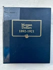 22 Morgan Silver Dollars 1892-1921 Archived In A Whitman Album