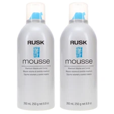 Rusk Mousse 8.8 oz 2 Pack