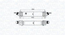 MAGNETI MARELLI Ladeluftkühler 351319204970 für FORD MONDEO 3 B4Y Turnier BWY