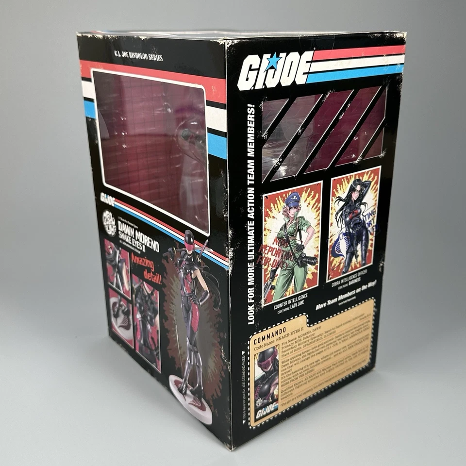 Kotobukiya Bishoujo G.I. Estátua Joe Dawn Moreno “Snake Eyes II” escala 1/7 - Nova - Imagem 3 de 4