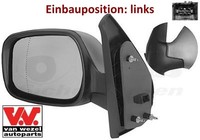 VAN Wezel 4310827 AußEnspiegel Links Spiegel AußEn FüR Renault