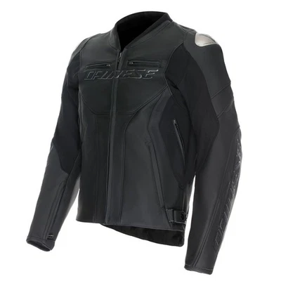Veste de moto Cuir Homme Dainese RACING 5 Black/Black/Black - Photo 1/4
