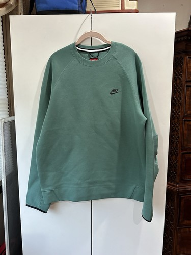 Nike Sportswear Tech Fleece Crew Sweatshirt bicoastal/schwarz Gr. Large FB7916-361