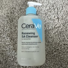 CeraVe Renewing SA Cleanser 8oz Salicylic Acid Face Wash NEW