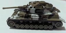 Toysmith Camo  Beige  Die Cast & Plastic Pull Back Army Tank Toy 405B German US