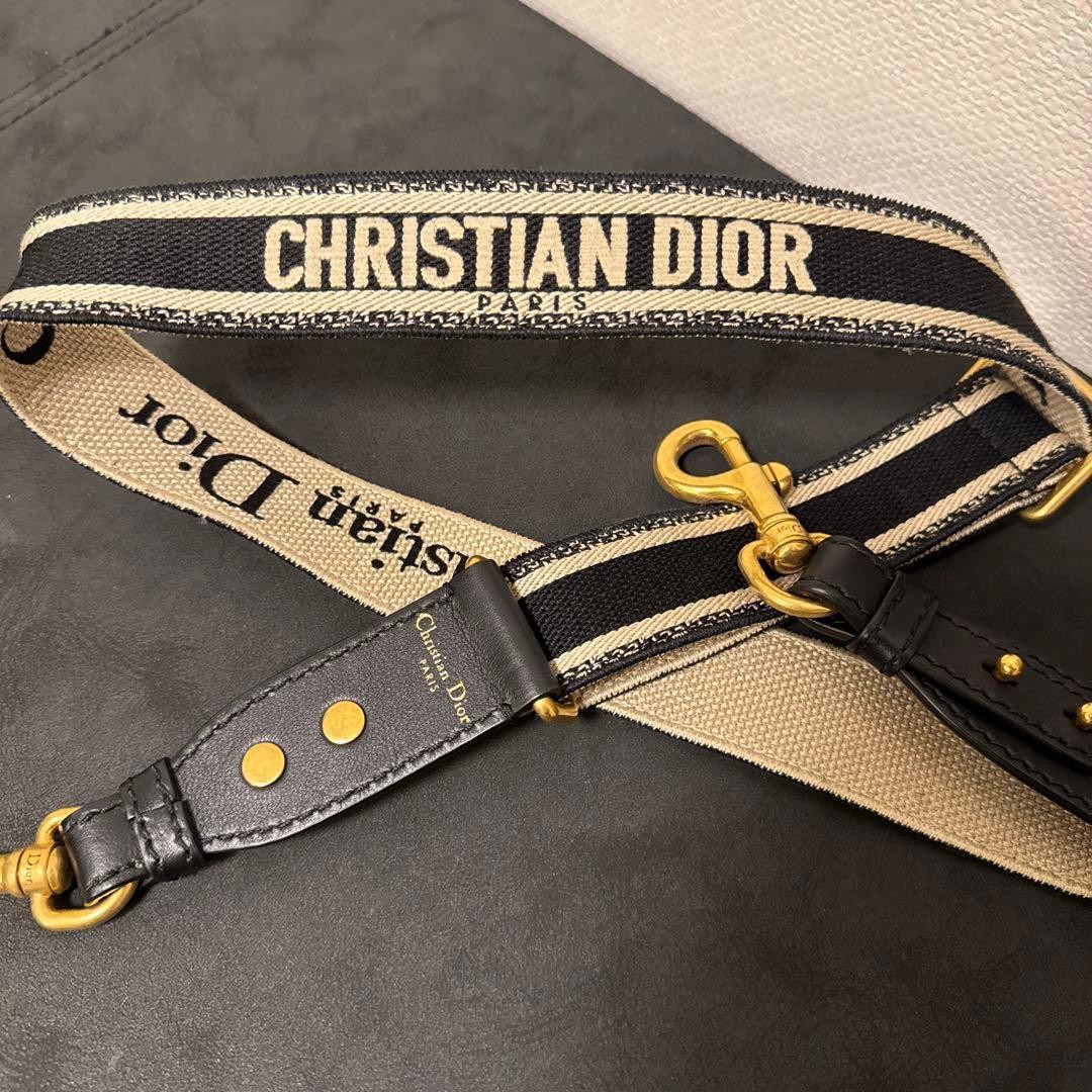Dior shoulder strap Christian Dior embroidery