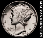 1942-S Mercury Dime- Super Choice Gem Brilliant Uncirculated++++ Luster #i2220