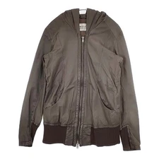 pas de calais Leather sheepskin leather jacket Jacket gray 5-1127T∞