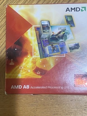 AMD Llano A8-3850 2.9 GHz Quad-Core APU Socket FM1 + Original Box & Heatsink 