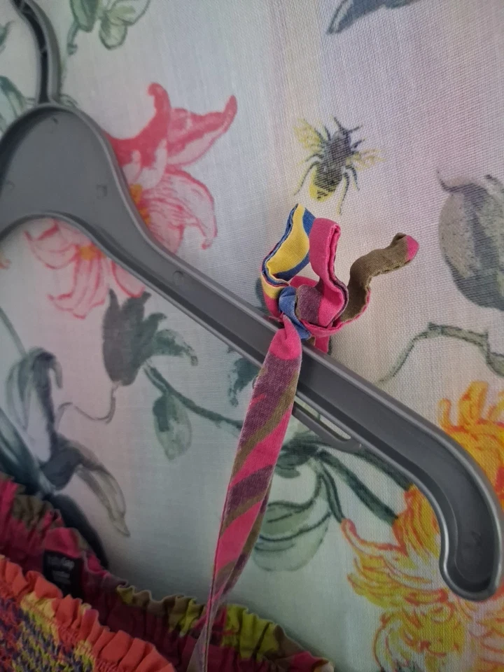 Baby Gap Aline Strappy Colourful Flowers Dress Age 5 Years - Image 3 of 4