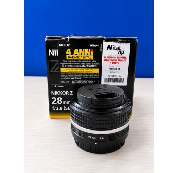 Nikon obiettivo grandangolo Nikkor Z 28mm f/2.8 SE per fotocamera mirrorless