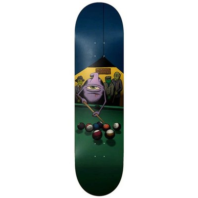 Toy Machine Skateboard Deck Willard Hustler 8.25