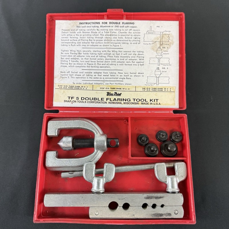 Blue-Point Double Flaring Tool Kit TF5 (Used)