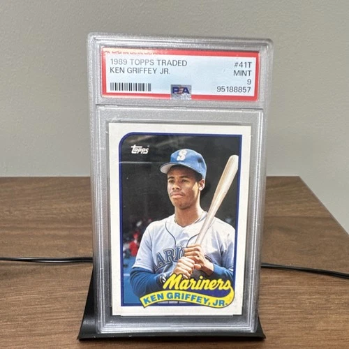 PSA 9 Ken Griffey jr. Rookie 1989 Topps Traded