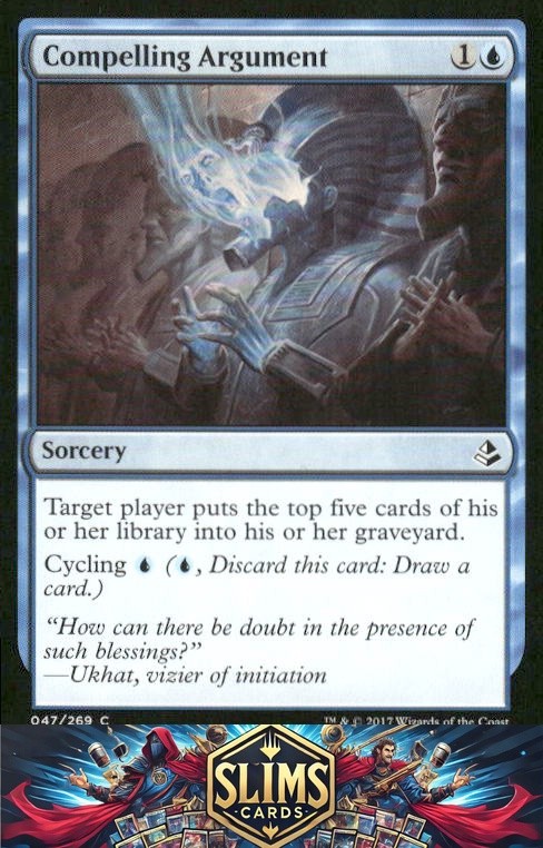Magic the Gathering MTG Amonkhet Compelling Argument #47 Buy 2 Get 1