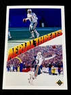 1991 Upper Deck #34 Dan Marino, Mark Clayton - Dolphins “Aerial Threats”