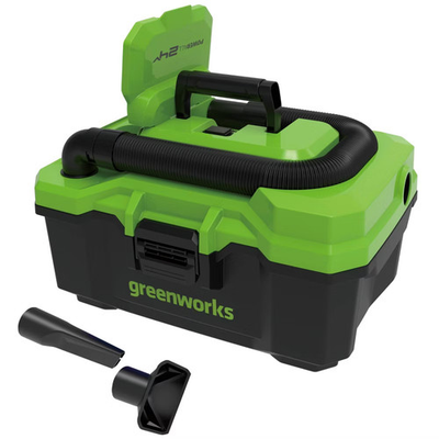 #ad Greenworks POWERALL 24V Cordless Brushless 3Gal Wet Dry Vac with 4Ah Battery and $89.99
