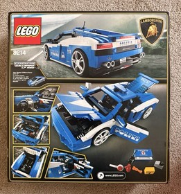 LEGO Racers: Lamborghini Polizia (8214) RETIRED, NIB, SEALED & Ready To Ship!