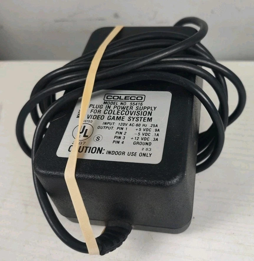 Vintage Coleco Vision 55416 Power Supply Colecovision Authentic AC Adapter Oem - Image 3 of 4