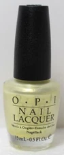 O.P.I. opi Nail Lacquer # NL B45   MEGAWATT?!  (Yellow Metallic)  Free S&H