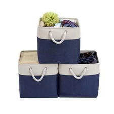 Cube Storage Bins 13 X 13 Storage Cubes Fabric Bins For Cubby Shelves Closet na