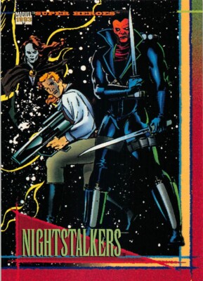 1993 Skybox Marvel Universe Series 4 #108 Night Stalker