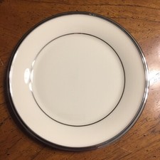 Lenox Solitaire Platinum Bread Butter Plate 6 3/8"