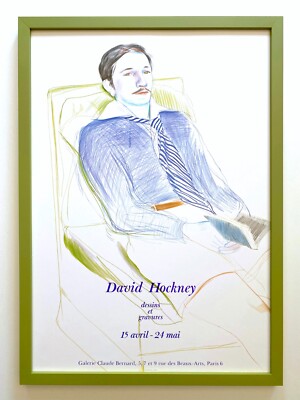 レア　David Hockney ポスター s-l400.jpg