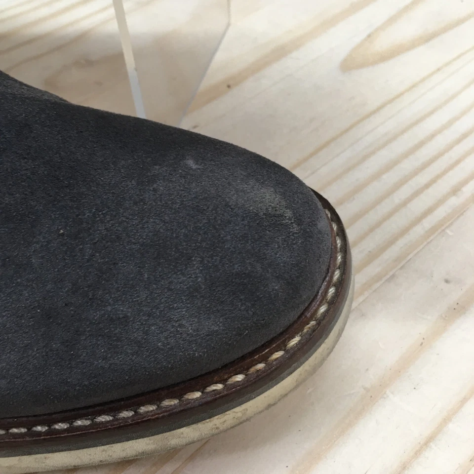 Lacoste ботинки мужские 9,5 Sherbrooke лодыжки пустыни чукка повседневный серый замшевый шнурует вверх - Изображение 3 из 4