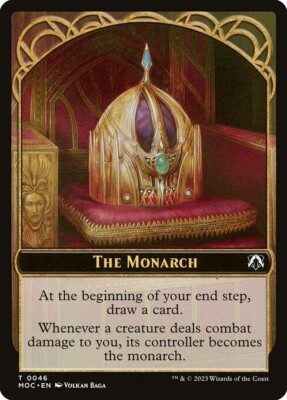 The Monarch - Shapeshifter Double Sided Token [March of the Machine] MTG