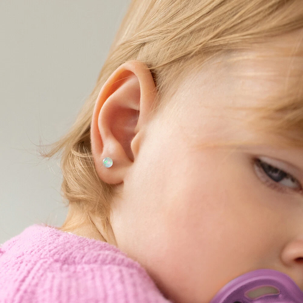 Opal shop baby earrings