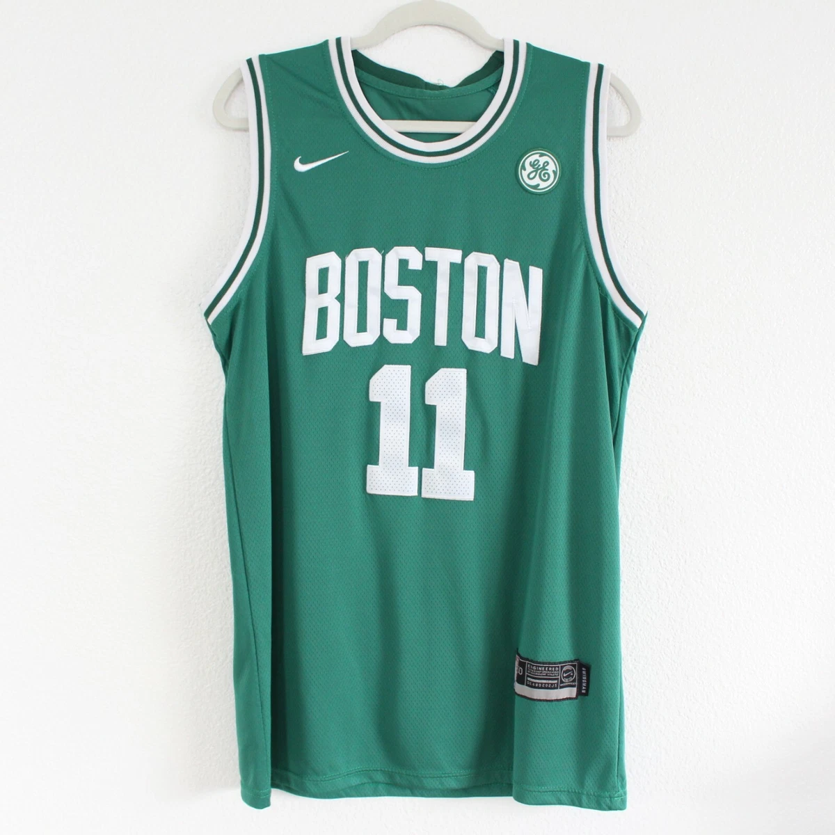 Men's Boston Celtics Kyrie Irving Nike Black Swingman Jersey