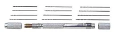 Excel 12 Piece 0.135" Mini Pin Vise Set 4" Long