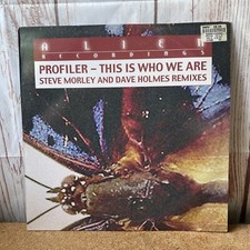 Profiler This Is Who We Are 12" Vinyl Record 1999 ALIEN008 Alien Recordings VG
