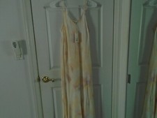 A New Day Cream Purple Sleeveless Maxi Dress Size Small New With Tags